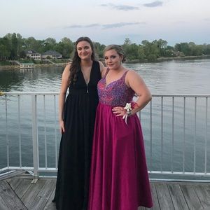 Pink prom dress for sale size 14. Message me.